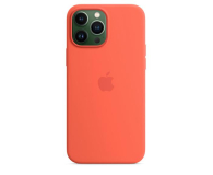 Apple Silikonowe etui iPhone 13 Pro Max nektarynka - 731022 - zdjęcie 3